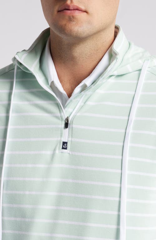 Swannies Dalton Quarter Zip Hoodie In Sand