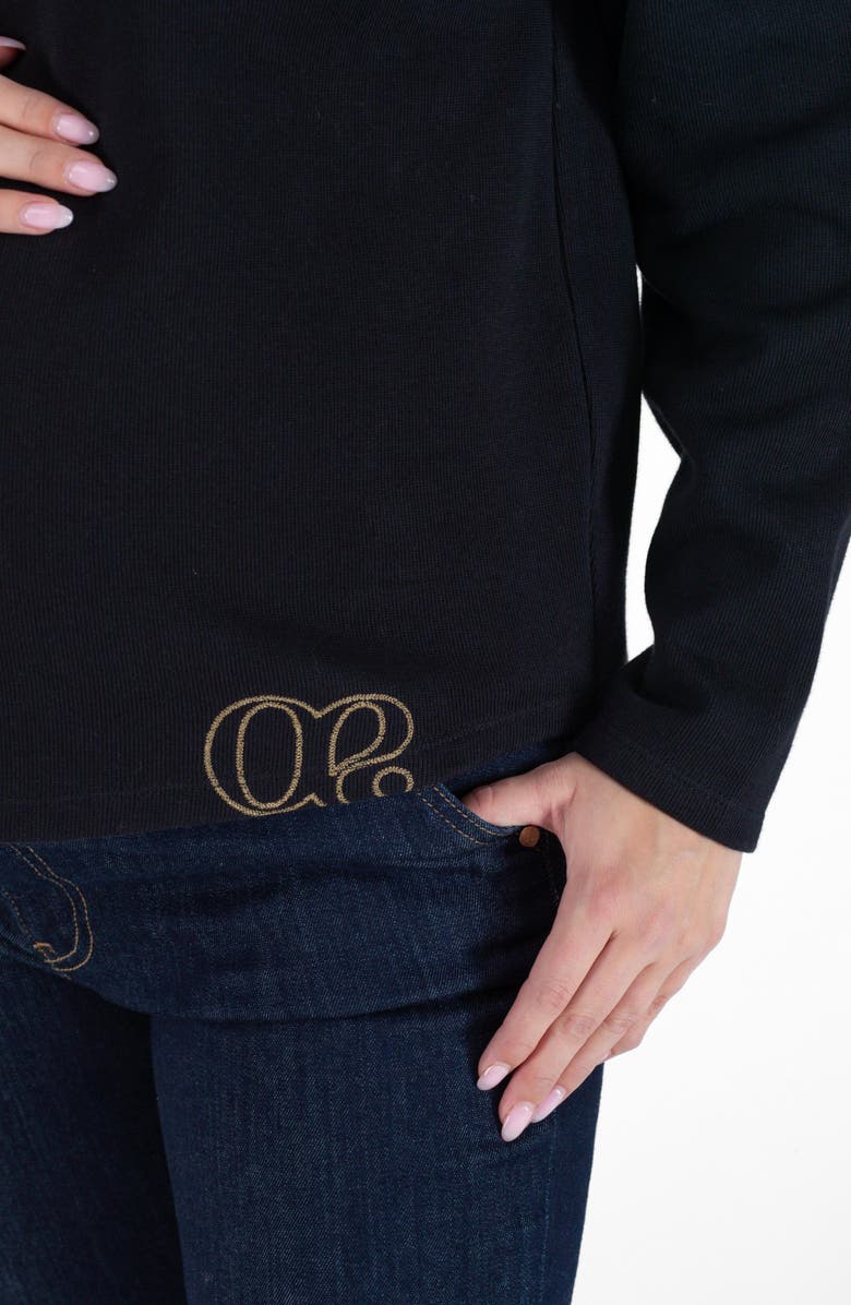 Cache Coeur Molene Cotton Maternity Sweater, Alternate, color,