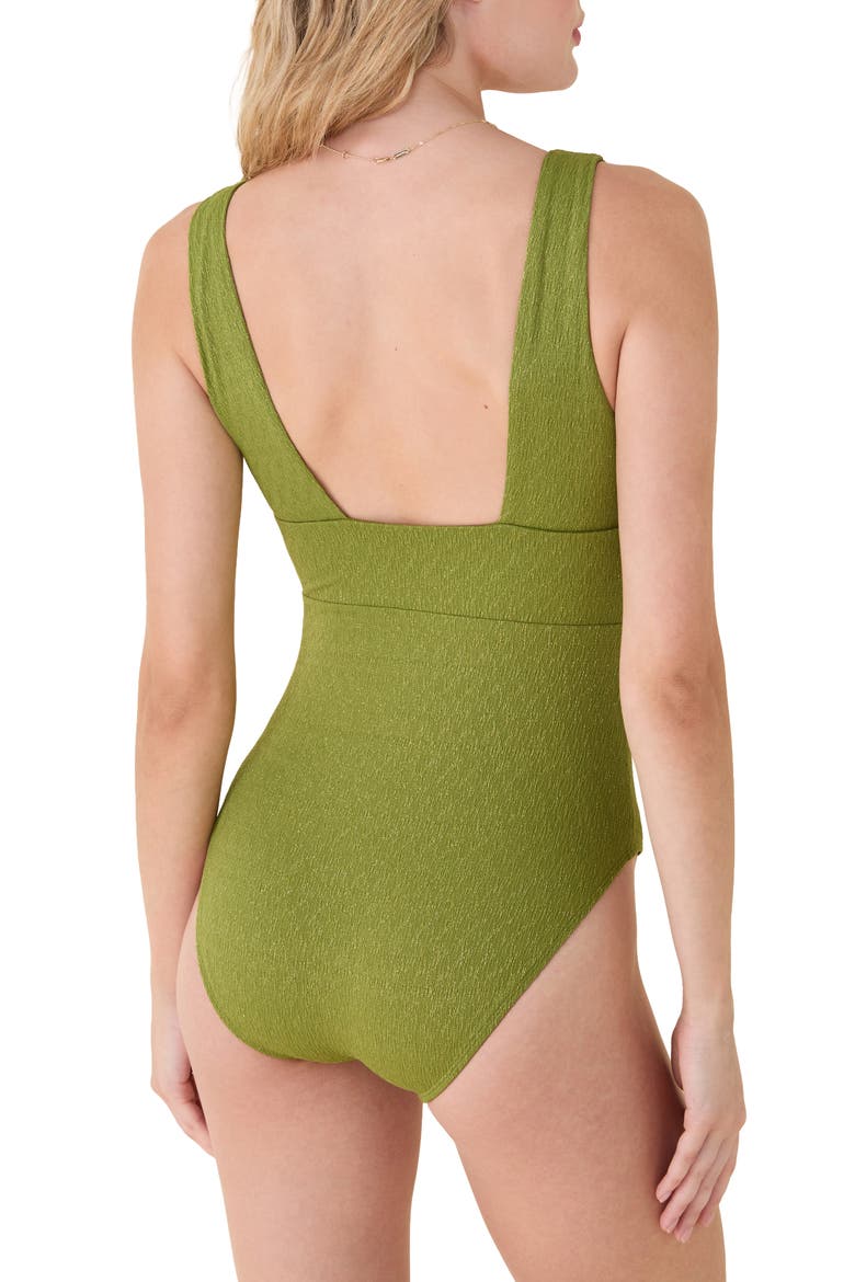 The Mykonos One-Piece Swimsuit, Alternate, color, CACTUS