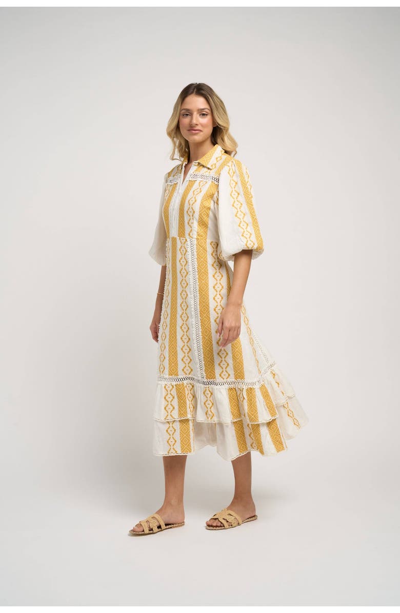 GUADALUPE DESIGN Catalina ll Dress, Alternate, color, Yellow