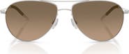 Oliver Peoples Benedict 59mm Photochromic Gradient Aviator Sunglasses