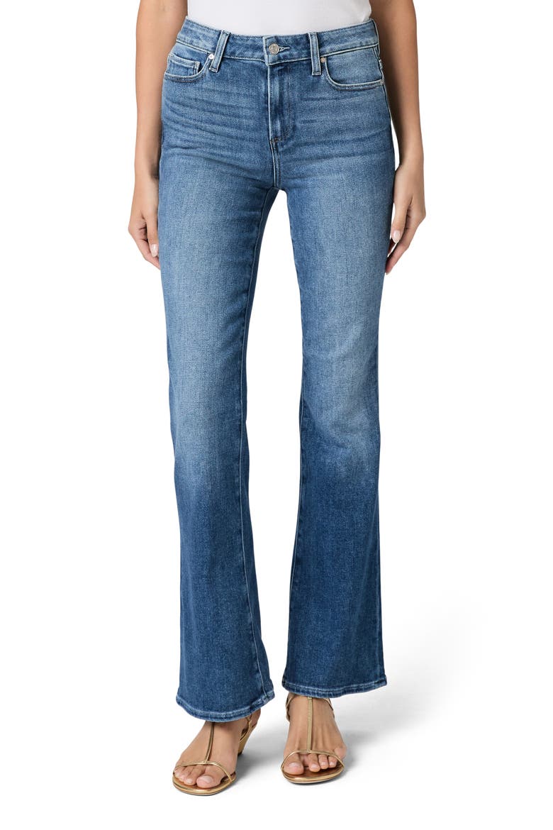 Laurel Canyon High Waist Bootcut Jeans, Main, color, URBAN LIGHT