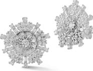 SPHERA MILANO Floral Statement Earrings