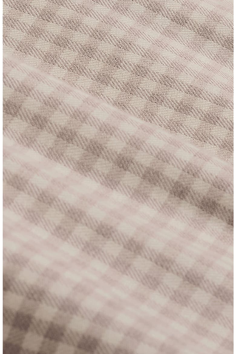 Axel Shaped Fit Check Button Up Shirt, Alternate, color, COBBLESTONE
