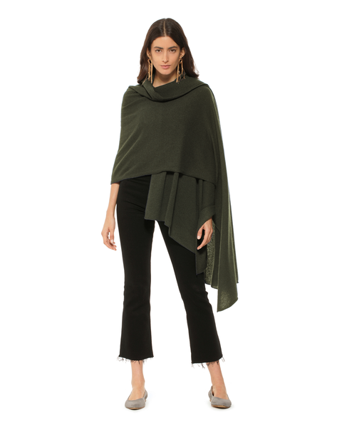 Pure Cashmere Feather-Light Maxi Wrap Stole