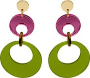 Toolally Swinging Circle Drop Earrings