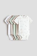 H&M 5-pack cotton bodysuits