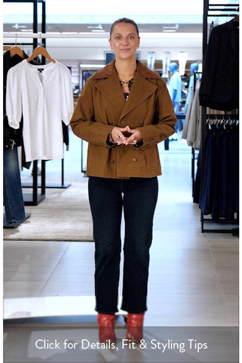 Cotton Twill Heritage Peacoat video