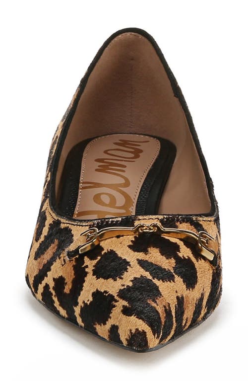 Sam Edelman Kaya Pointed Toe Kitten Heel Pump In Cyprus Tan Multi