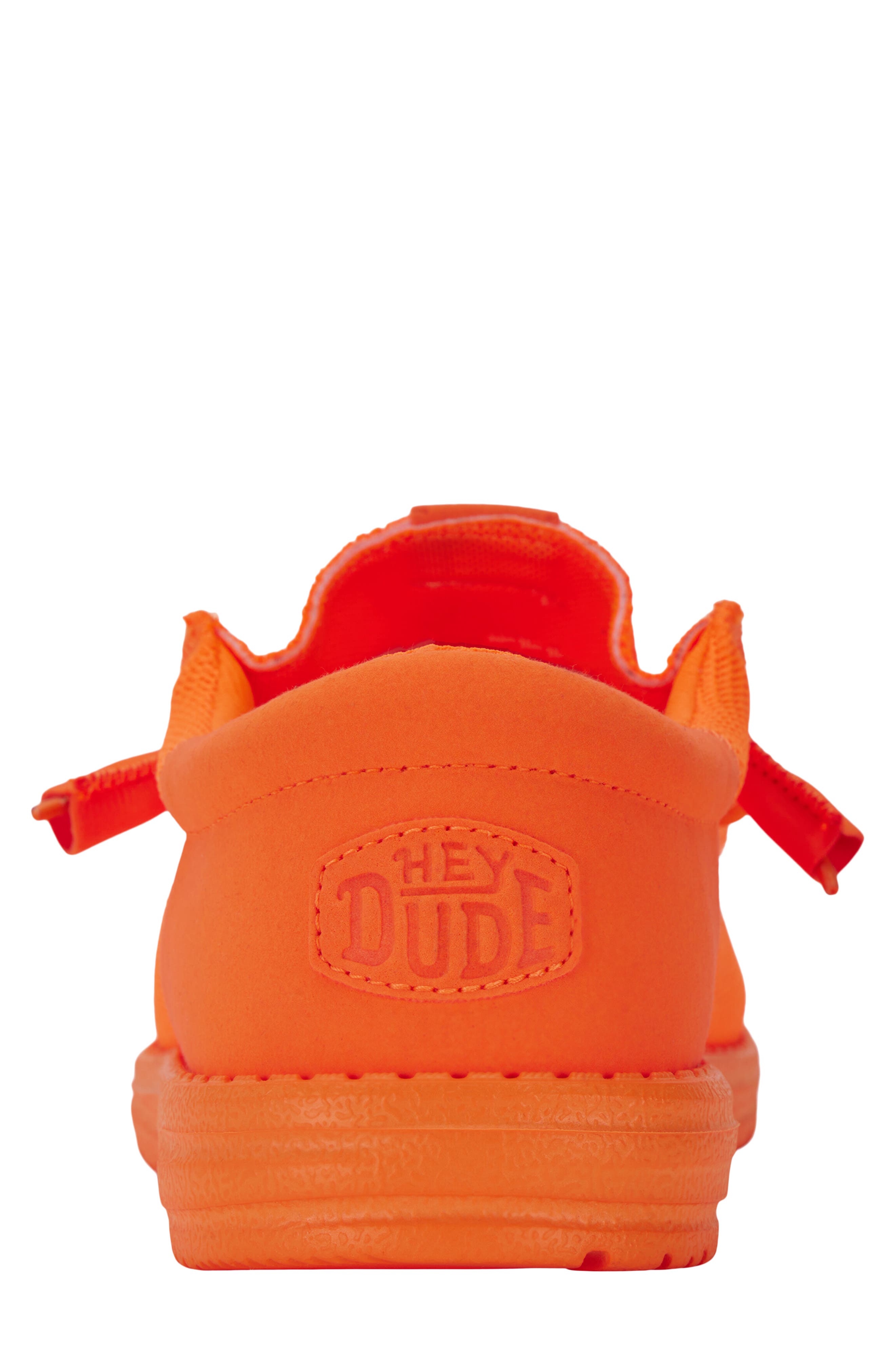Hey Dude Wally Funk Mono Nora Slip-On Shoe, Alternate, color, Neon Orange