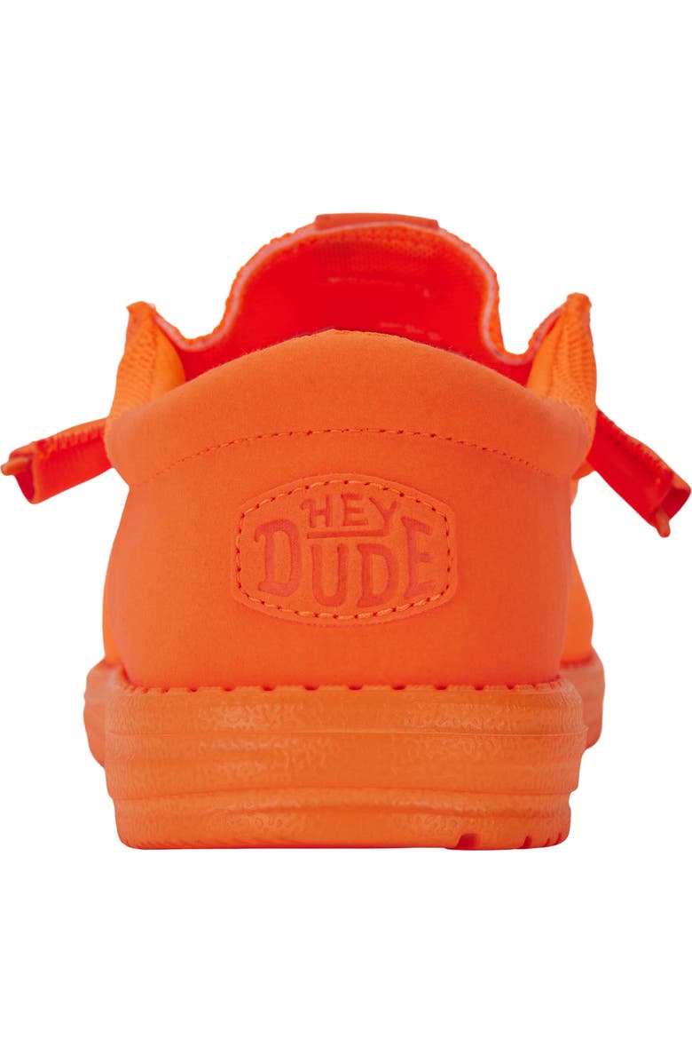 Hey Dude Wally Funk Mono Nora Slip-On Shoe, Alternate, color, Neon Orange