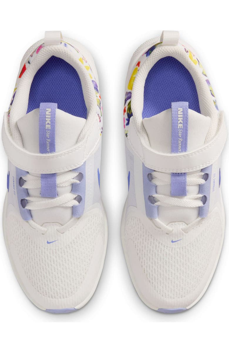 Nike Kids' Star Runner 5 Sneaker, Alternate, color, White/ Sapphire/ Light Thistle