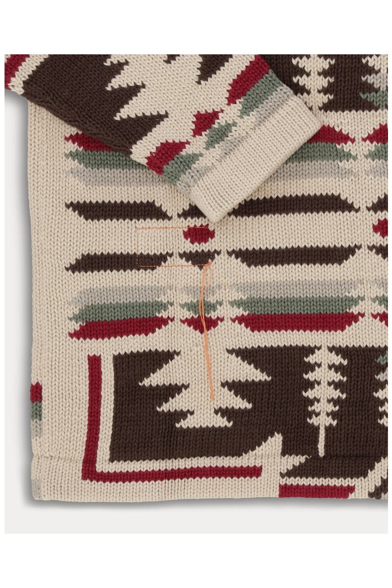 Wyoming Alpaca and Cotton Cardigan, Alternate, color, Multicolor