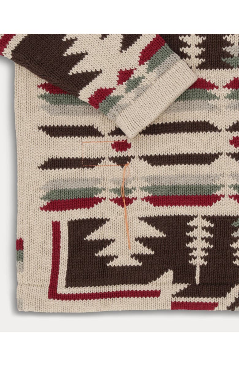 Fortela Wyoming Alpaca and Cotton Cardigan, Alternate, color, Multicolor