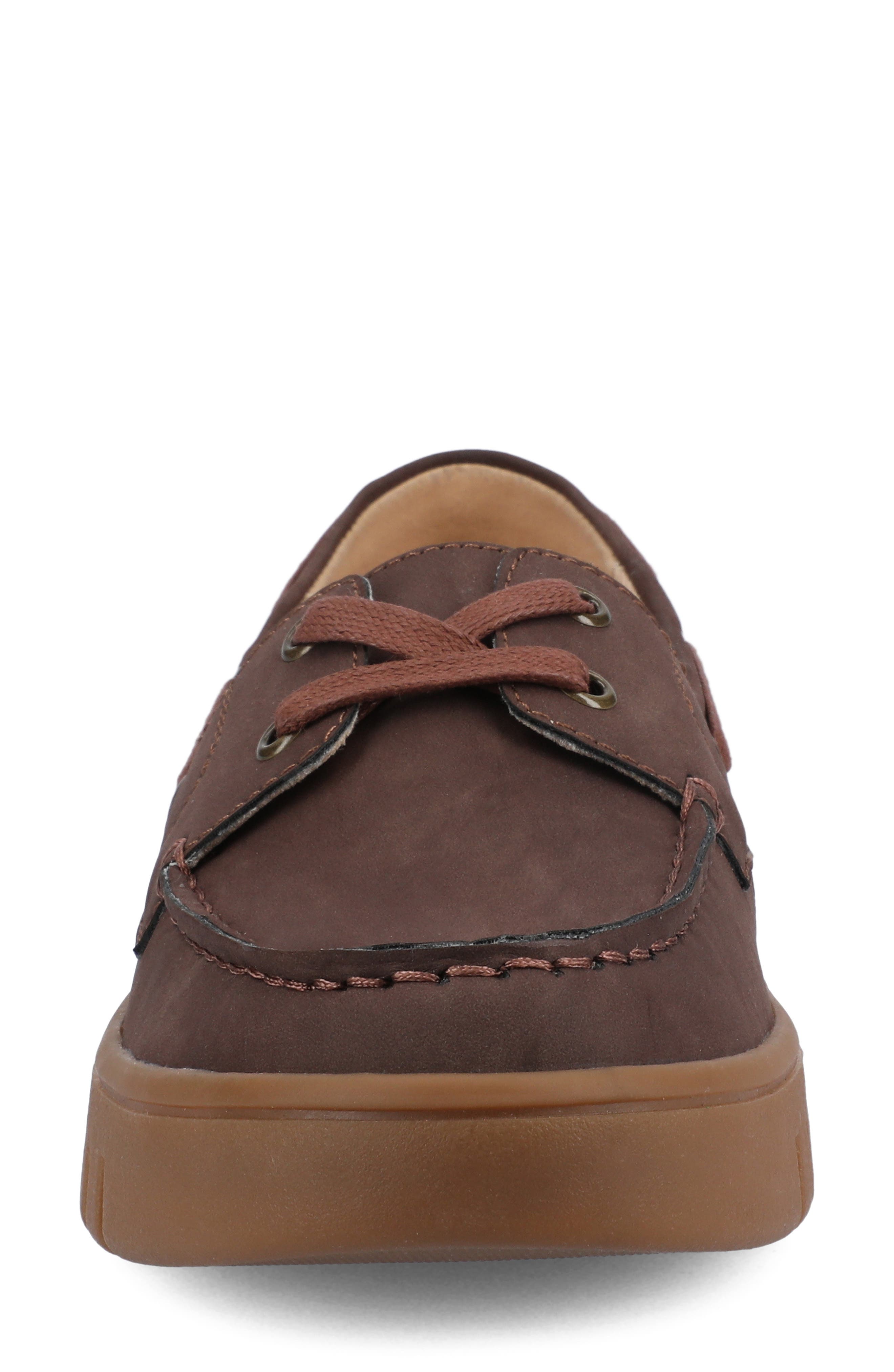 Marion Boat Shoe, Alternate, color, CHOCOLATE
