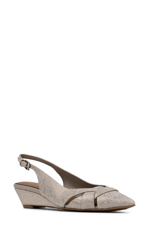 Barbee Slingback Wedge Pump