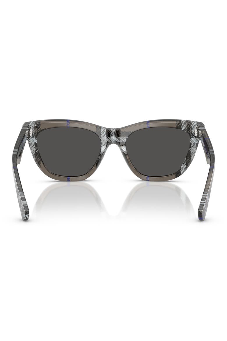 53mm Cat Eye Sunglasses, Alternate, color, GREEN