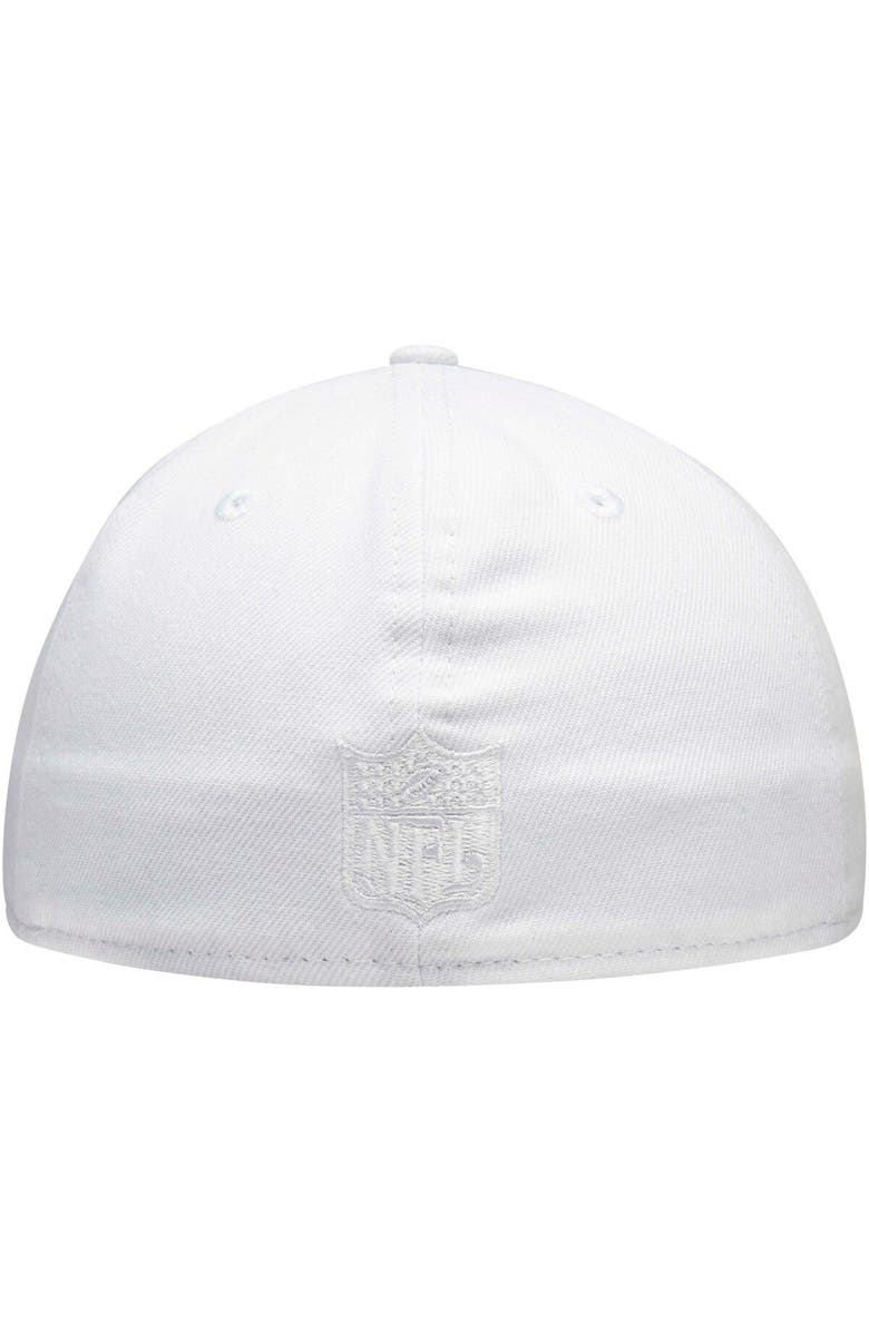 New Era Men's New Era Denver Broncos White on White Low Profile 59FIFTY Fitted Hat, Alternate, color, 