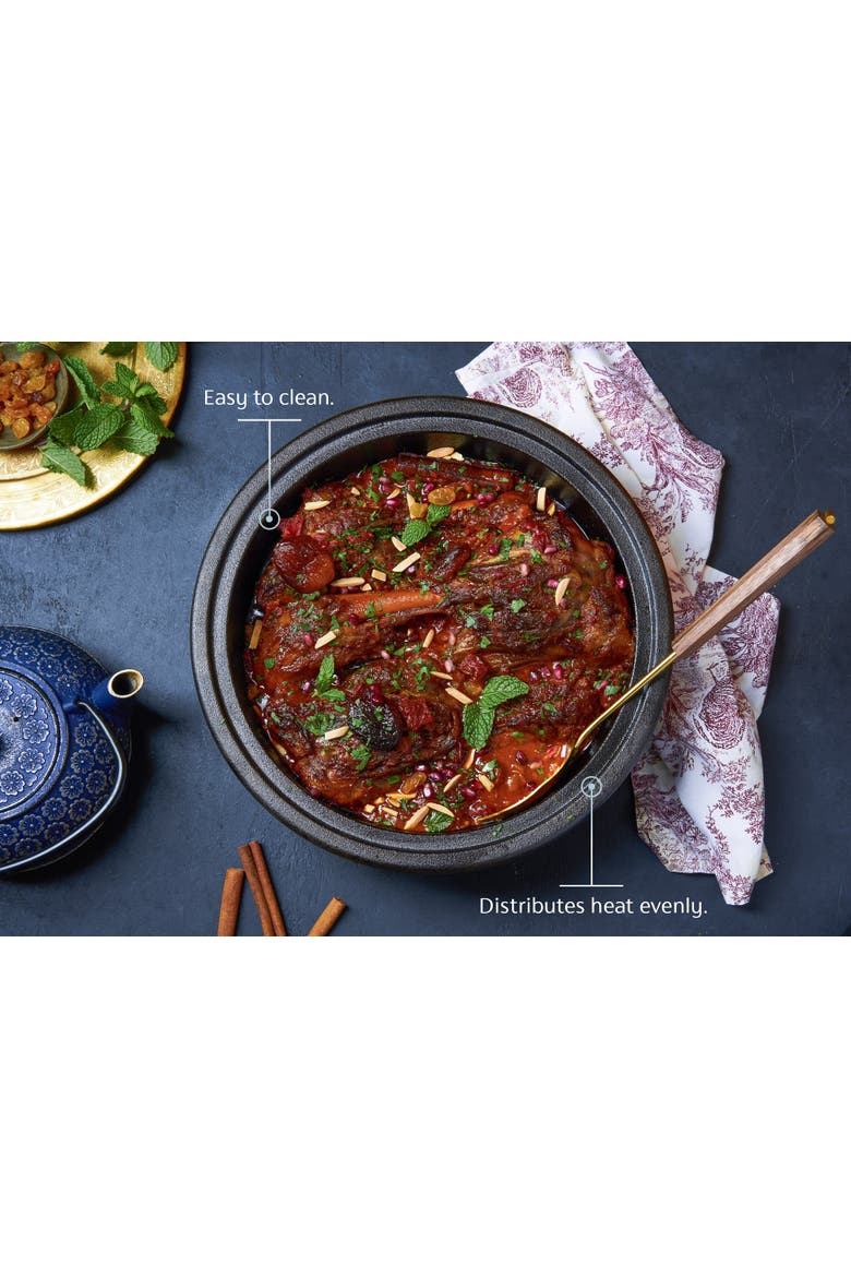 Moroccan Tagine, Alternate, color, Crimson