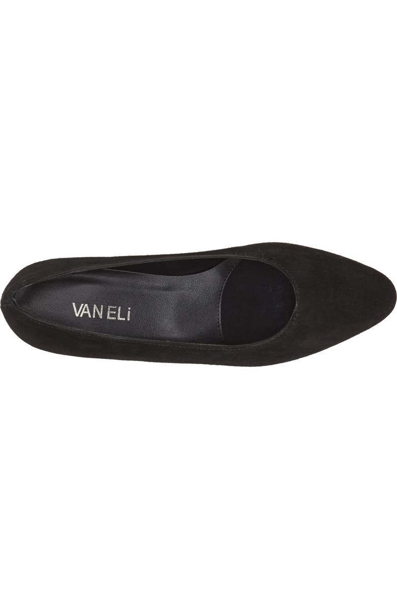 VANELi 'Astyr' Almond Toe Pump, Alternate, color, Black Mini Lizard Print
