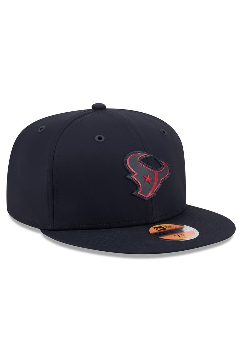 Men's New Era Navy Houston Texans 2026 Sideline 59FIFTY Fitted Hat, Alternate, color, Navy