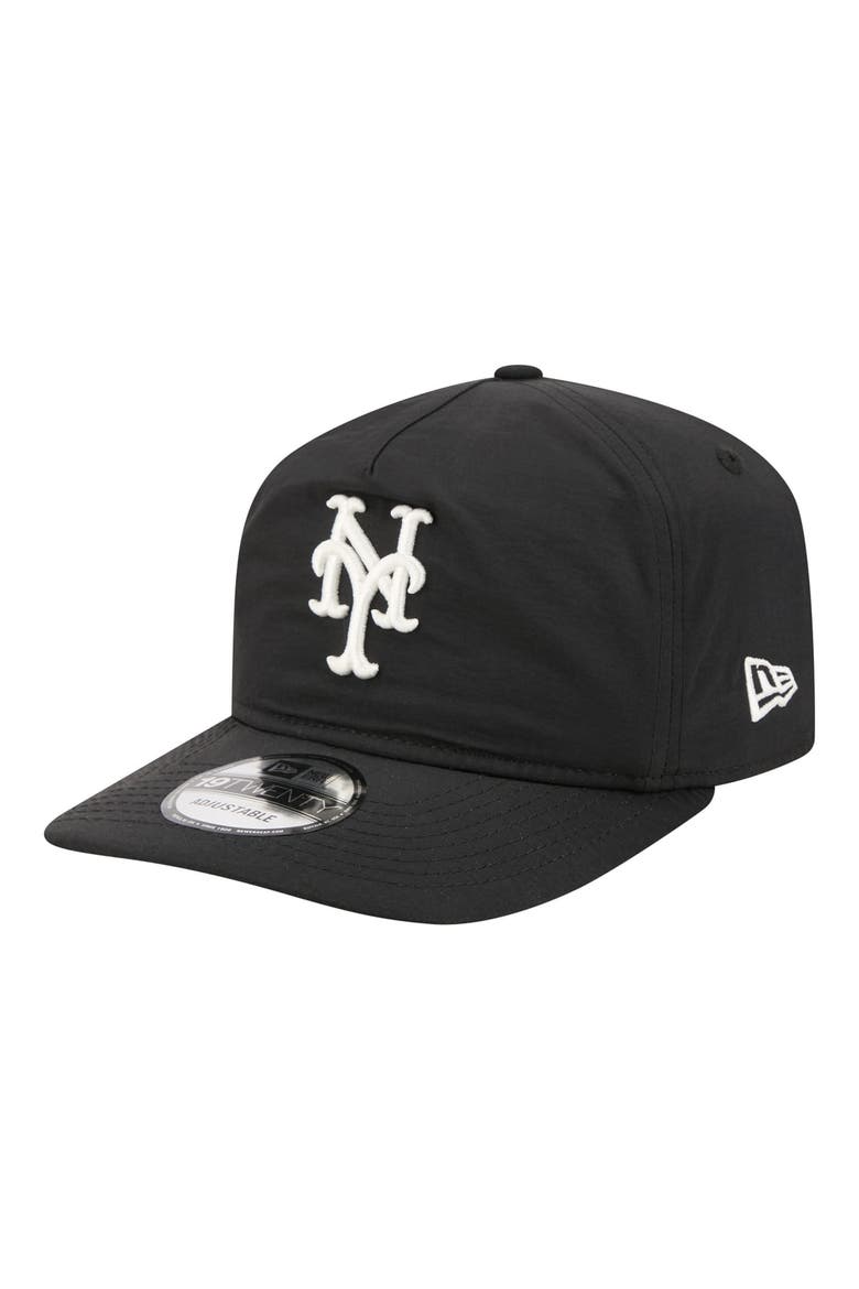 Men's New Era Black New York Mets Everyday 19TWENTY Adjustable Hat, Main, color, Black