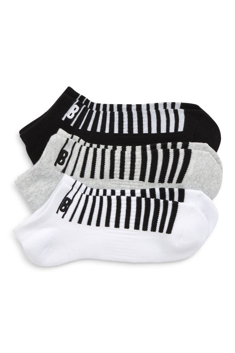 Assorted Bowo Cushioned Low Socks, Main, color, ASSORTED