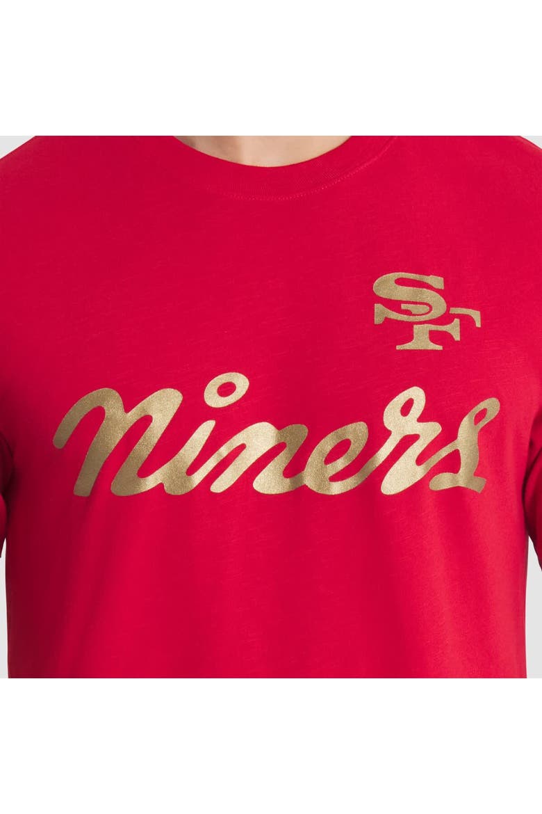 Men's Nike Scarlet San Francisco 49ers 2025 Rivalries Collection Slub Dri-FIT T-Shirt, Alternate, color, Scarlet