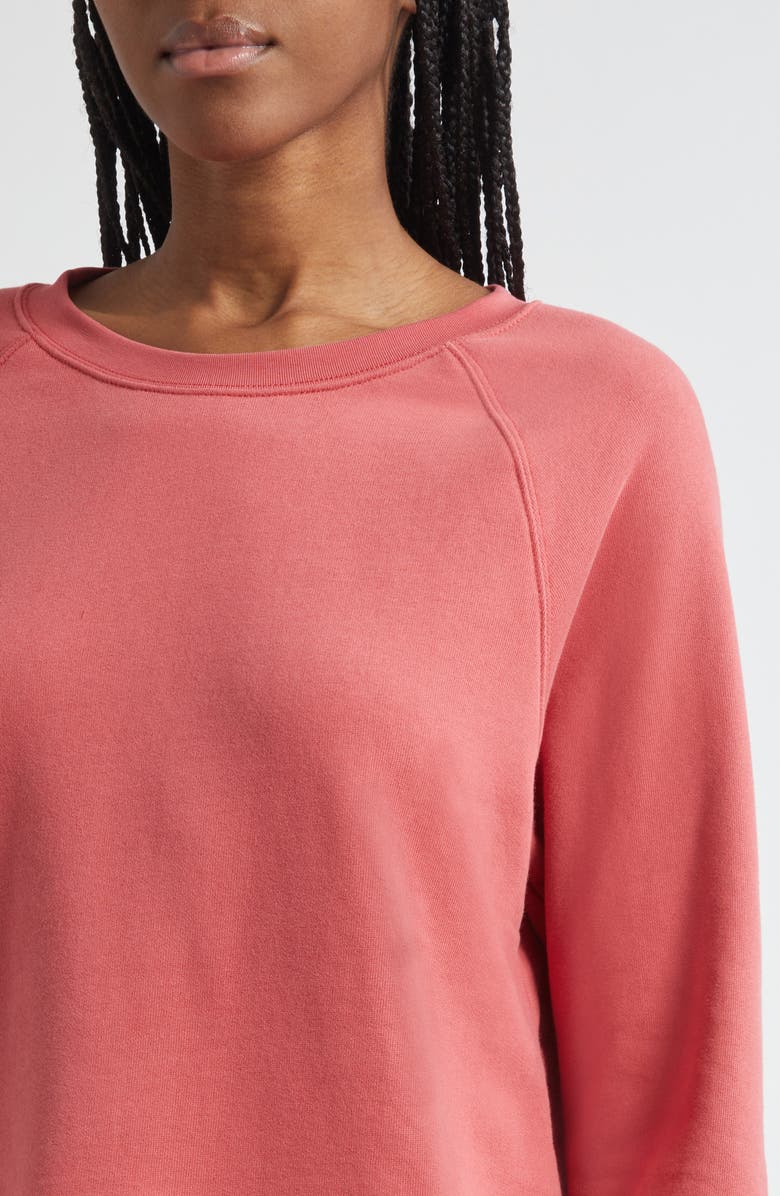 Tommy Bahama Marina Del Mar Cotton Sweatshirt, Alternate, color, Wild Geranium