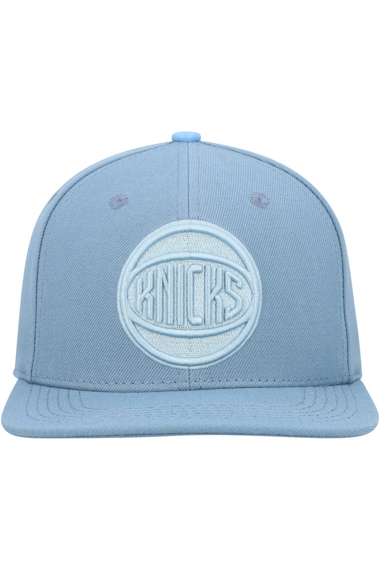 Men's Pro Standard Blue New York Knicks Tonal Snapback Hat, Alternate, color, Blue