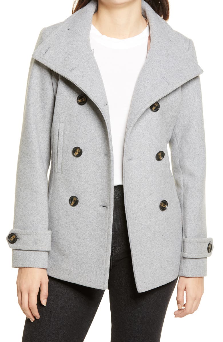 Thread & Supply Double Breasted Peacoat, Main, color,