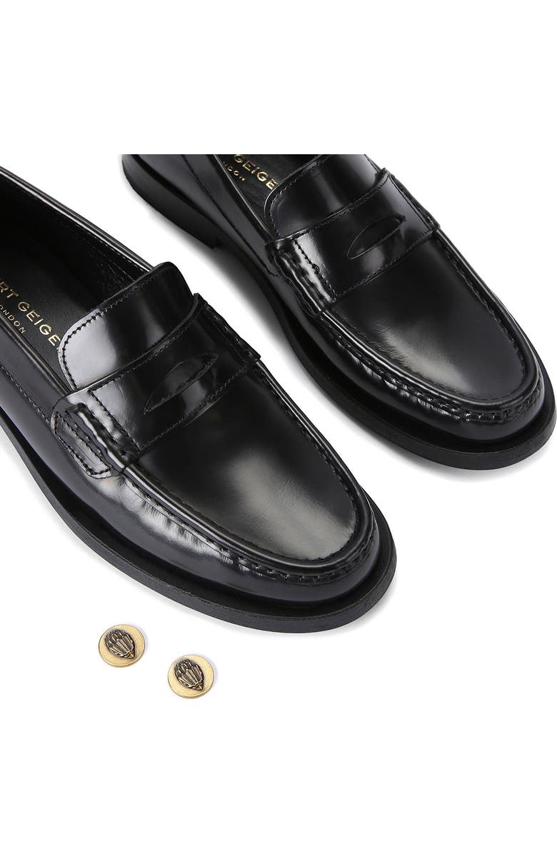 Kurt Geiger London Luis Eagle Coin Penny Loafer, Alternate, color,