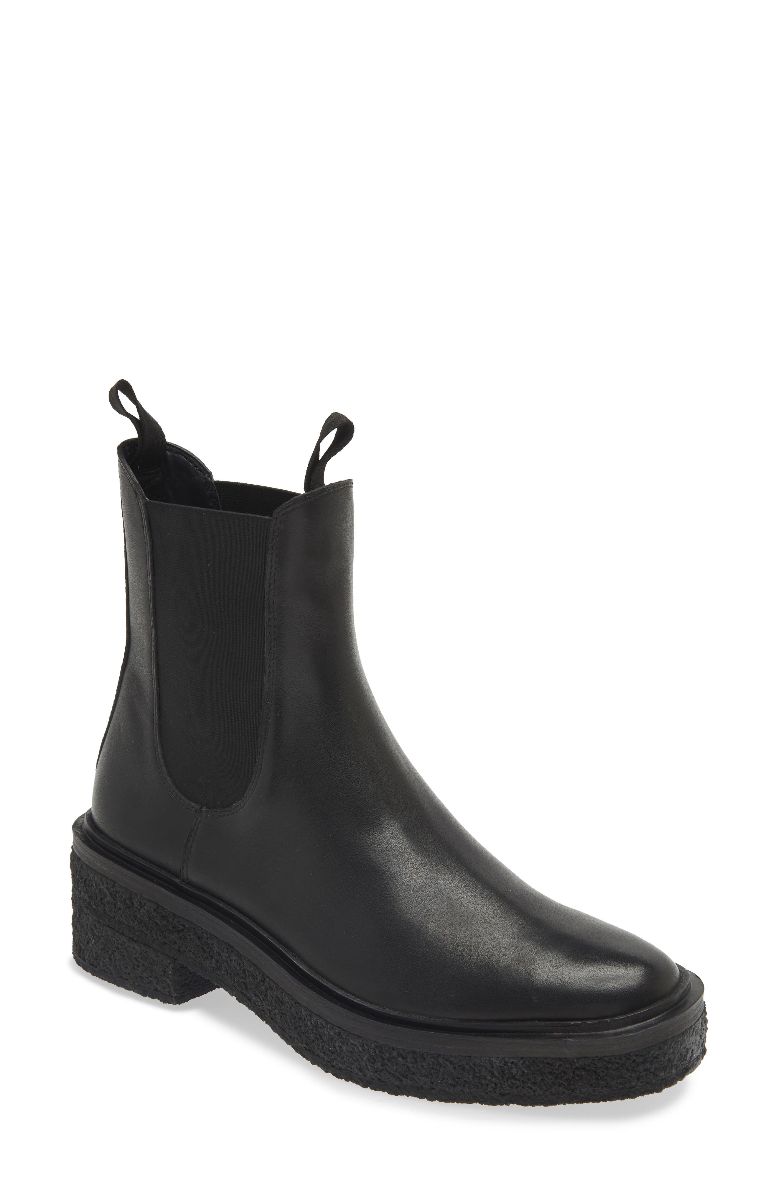 Loeffler Randall Raquel Chelsea Boot, Main, color, Black