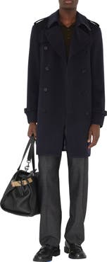 Burberry Mid-length Cashmere Trench Coat