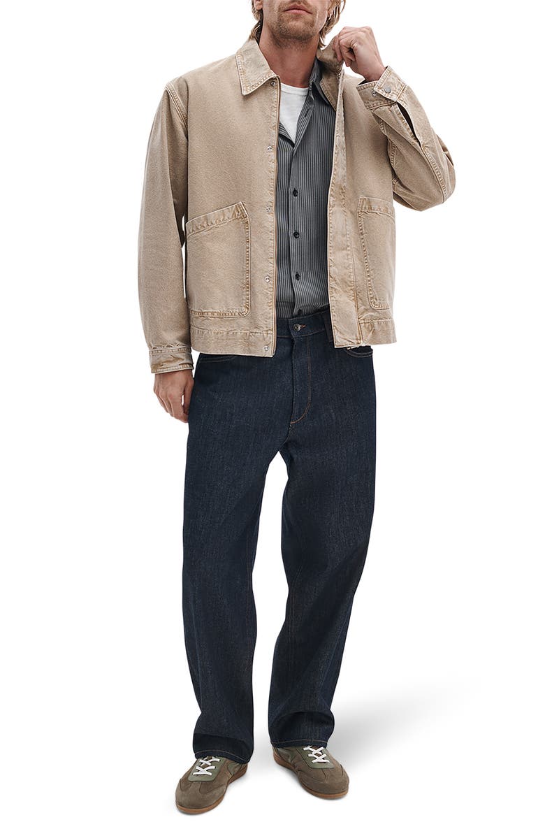 rag & bone Hudson Cotton Canvas Jacket, Alternate, color, Antitaupe