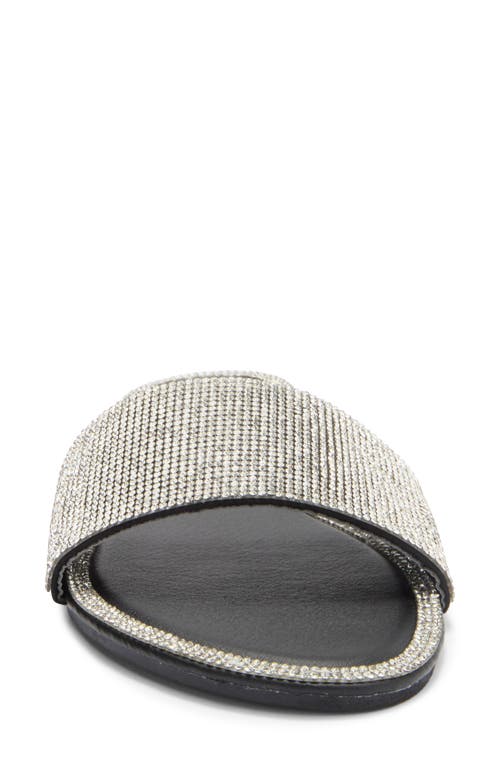 Wild Diva Lounge Roo Rhinestone Slide Sandal