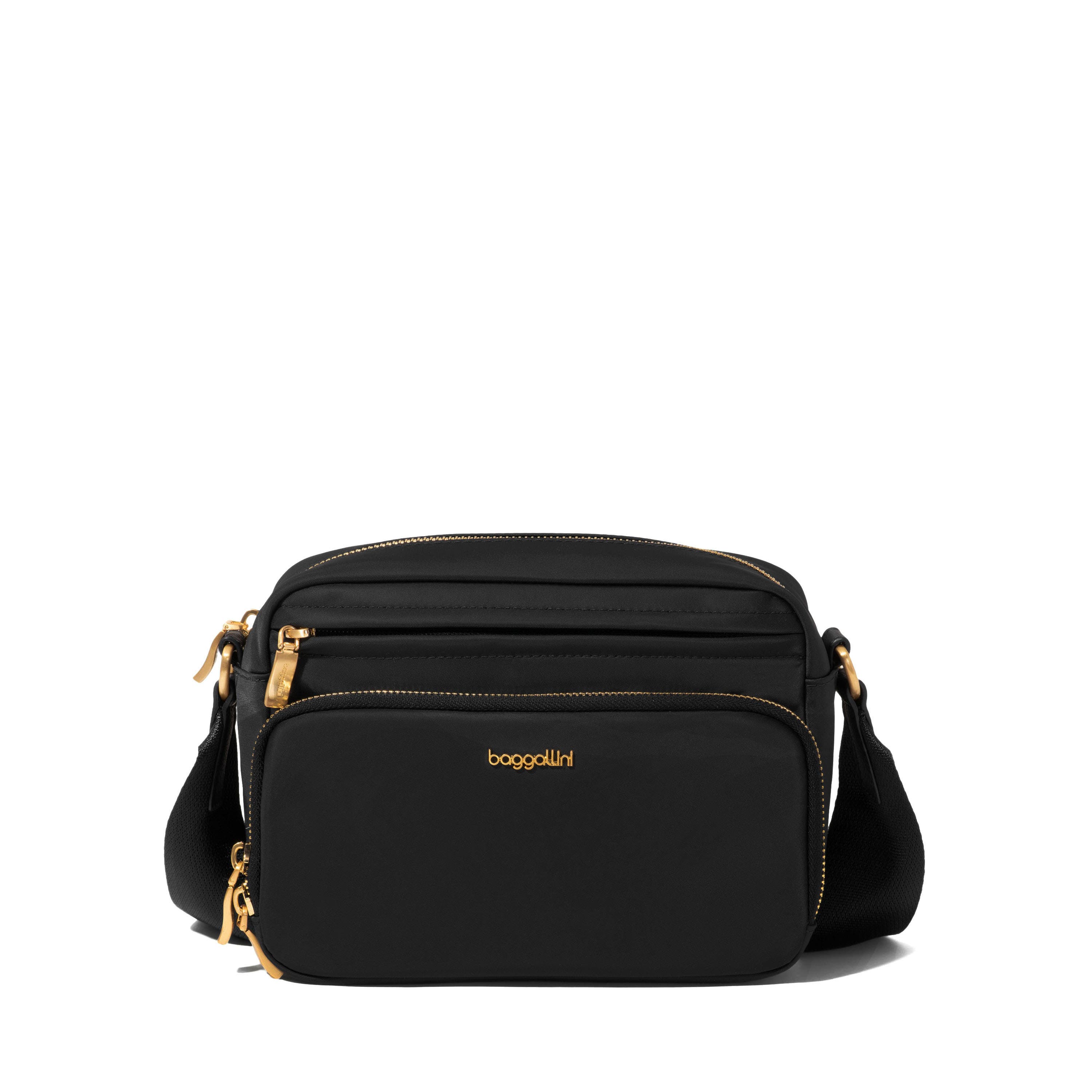 Black Twill With Gold Hardware