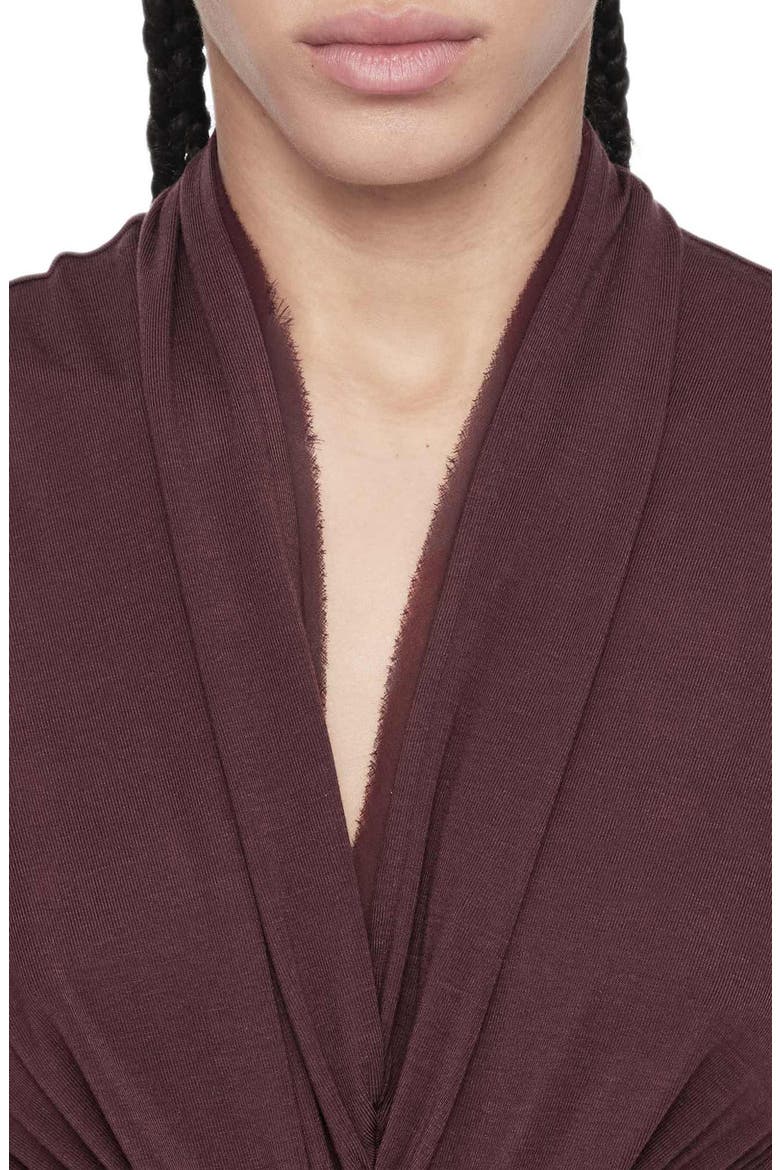 Dariya Sleeveless V-Neck Dress, Alternate, color, OXBLOOD RED