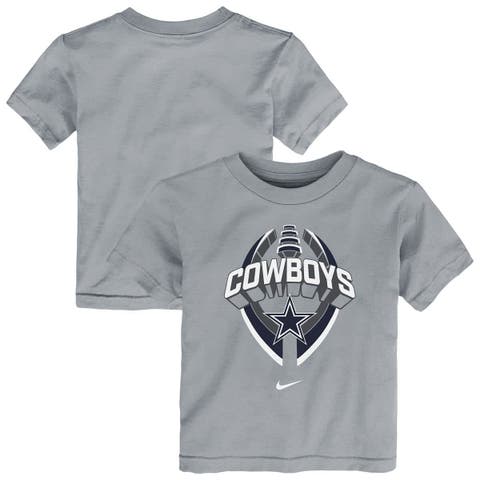 Toddler Nike Gray Dallas Cowboys Icon Legend T-Shirt