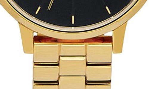 Nixon The Kensington Bracelet Watch, 37mm In Gold