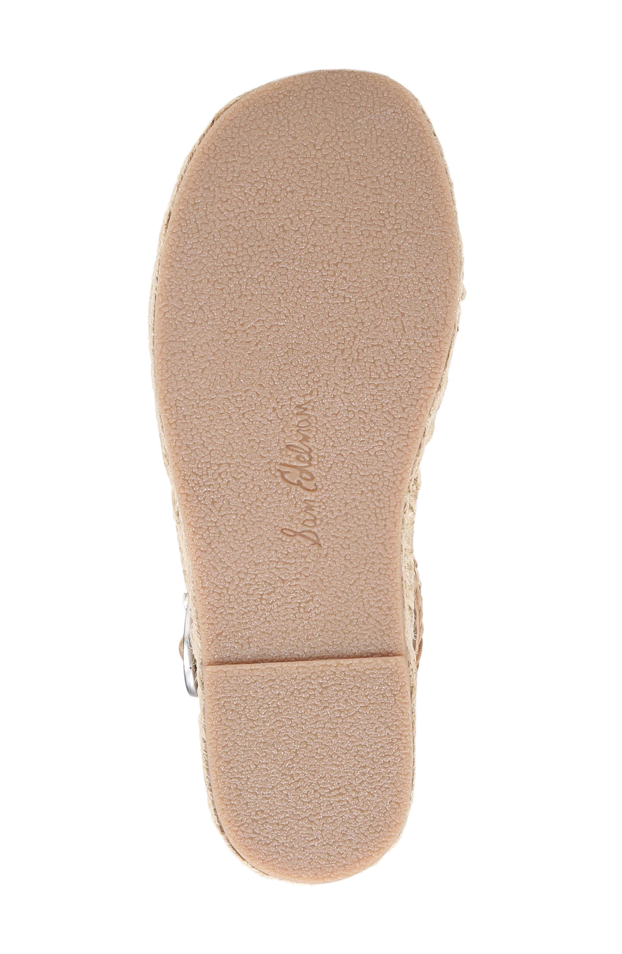 Sam Edelman Dakota Espadrille Platform Sandal, Alternate, color, 