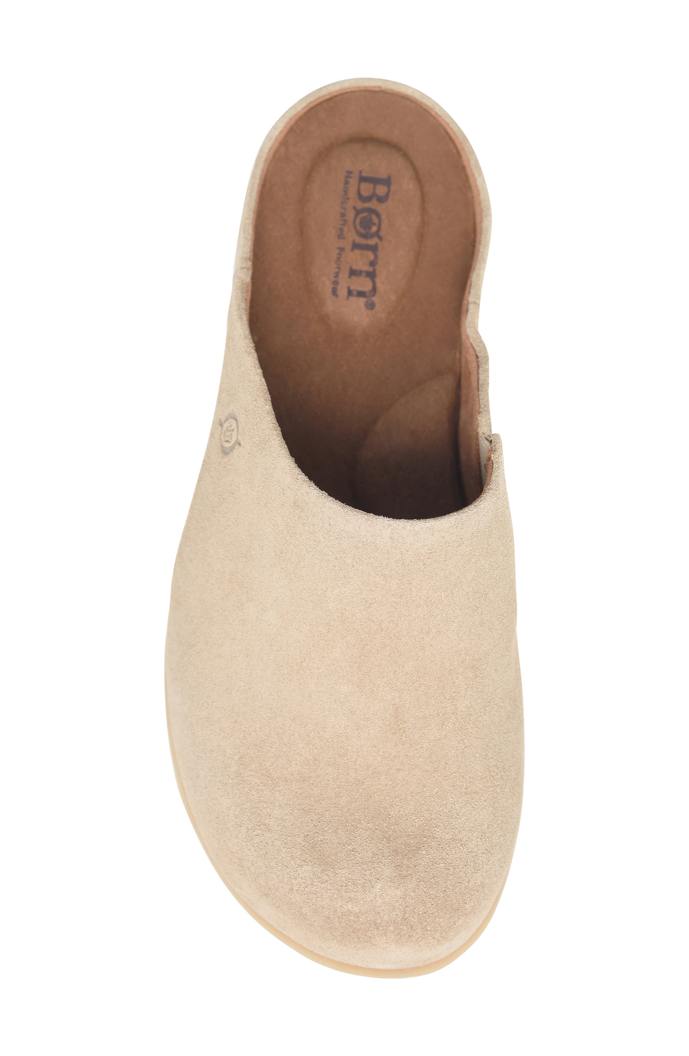 Børn Elliot Clog, Alternate, color, Natural Suede