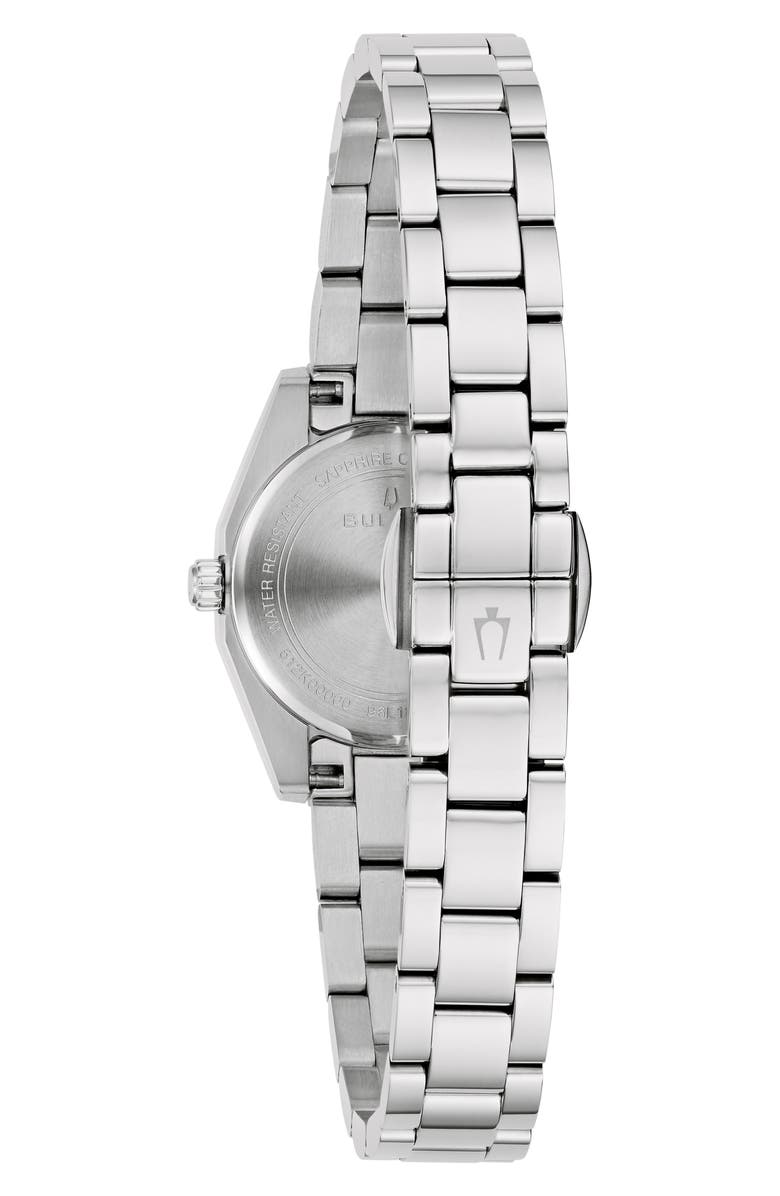 BULOVA Surveyor Automatic Bracelet Watch, 22.7mm, Alternate, color, Silver-Tone