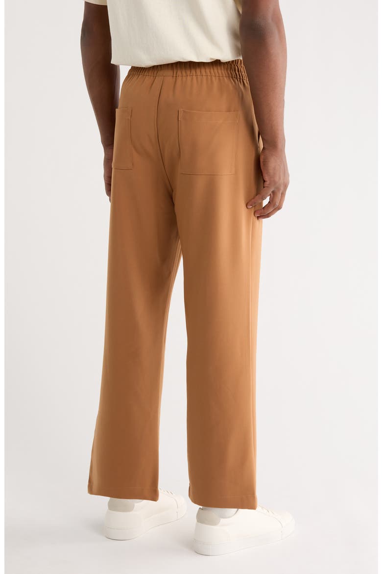 Veloce Cotton Neoprene Track Pants, Alternate, color, TAN