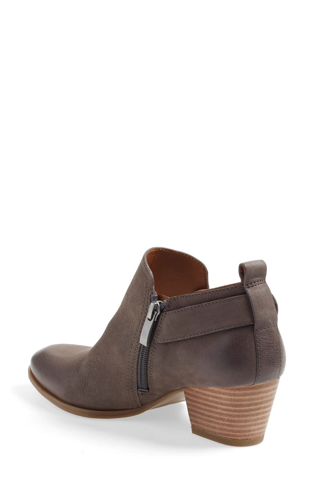'Garfield' Western Bootie, Alternate, color, NIMBUS GREY LEATHER