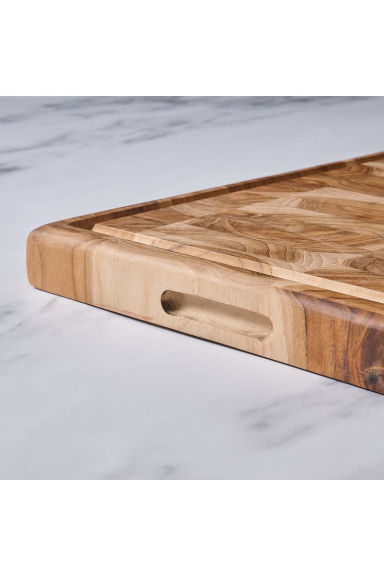 Vida Wood Cutting Board - Rectangle, Alternate, color, Natural