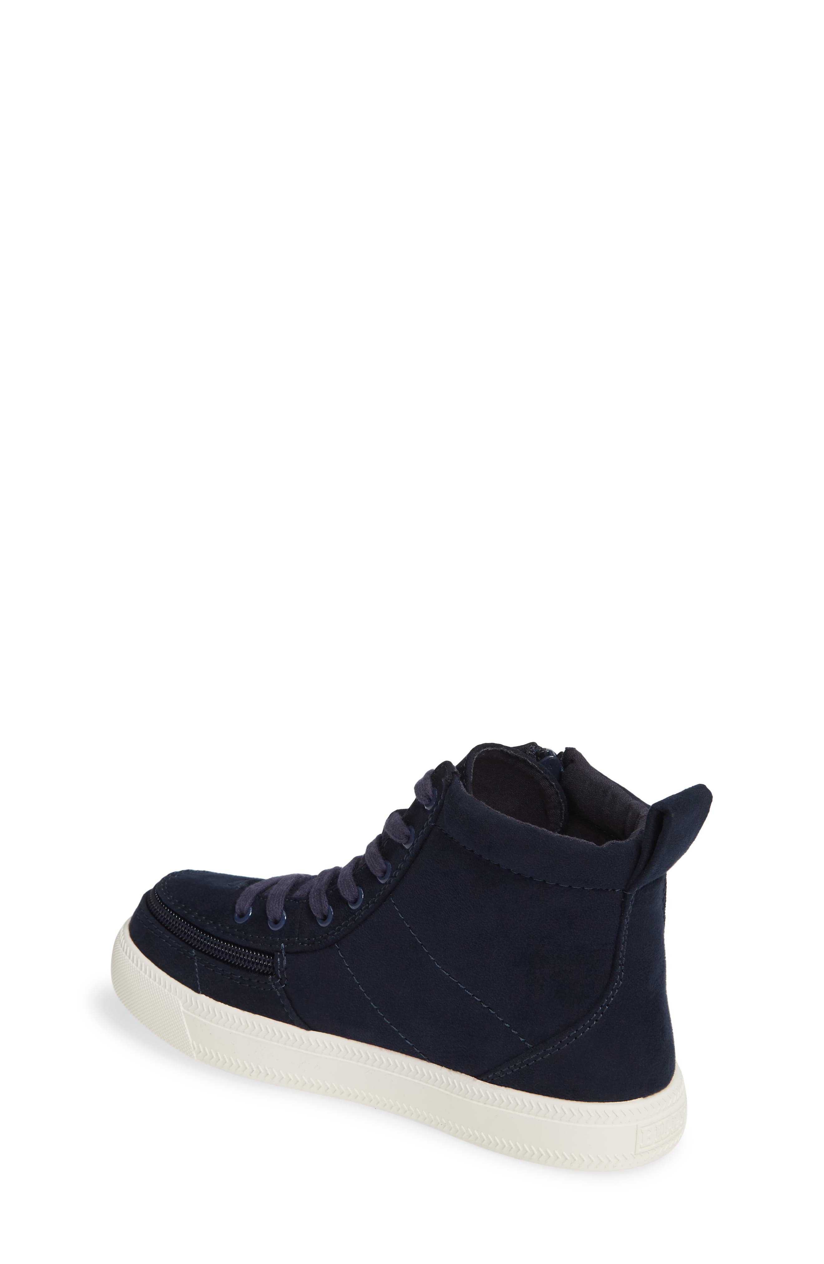 Classic High Top Sneaker, Alternate, color, NAVY PERF