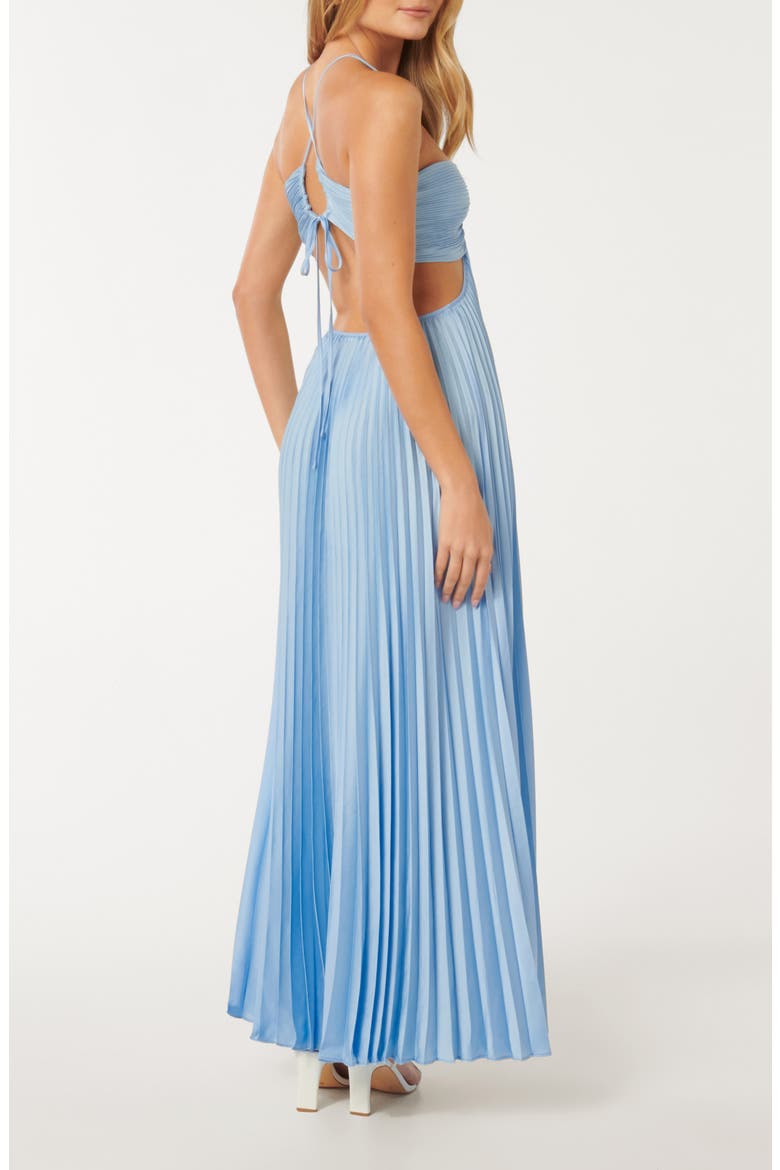 trixie cutout pleated maxi dress Ever New Trixie Cutout Pleated Maxi Dress - Clear Day