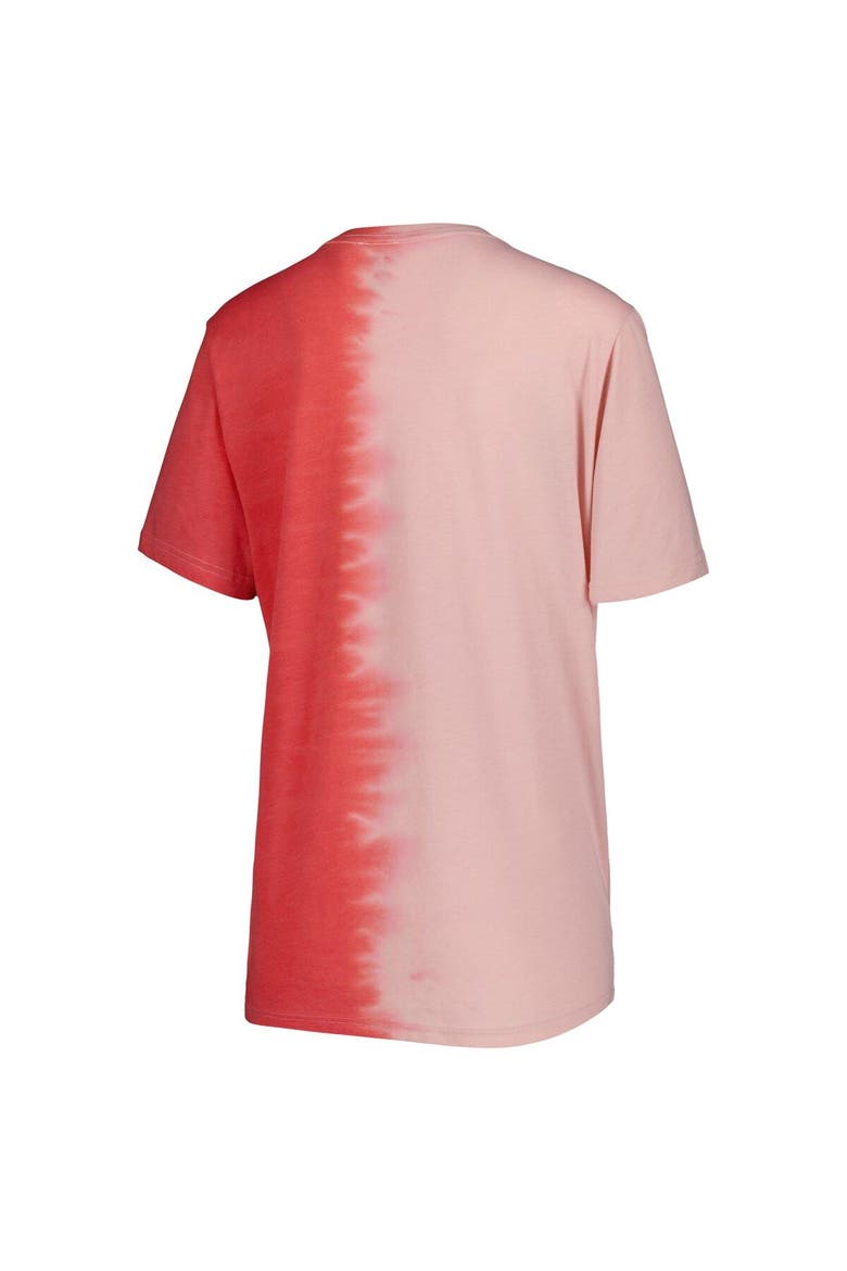 Women's Gameday Couture Red Georgia Bulldogs Find Your Groove Split-Dye T-Shirt, Alternate, color, Red