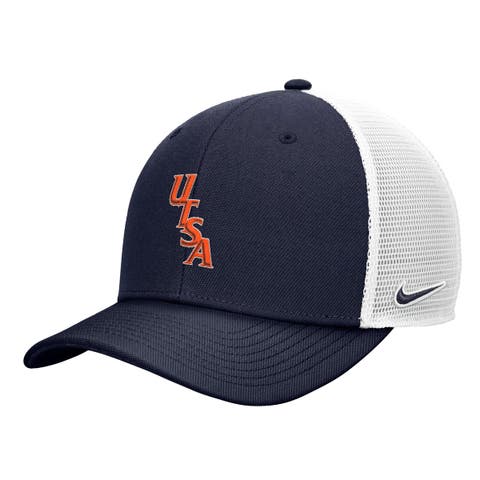 Men's Nike Navy/ White UTSA Roadrunners Rise Trucker Adjustable Hat